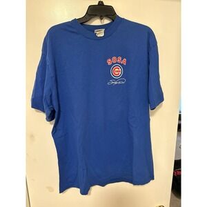 Vintage 1999 Chicago Cubs Sammy Sosa Tshirt Size XL
